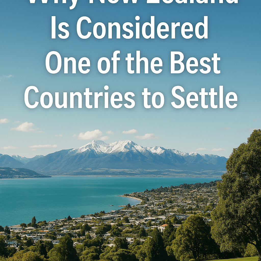 “Settle Where Life Feels Extraordinary: Discover New Zealand”